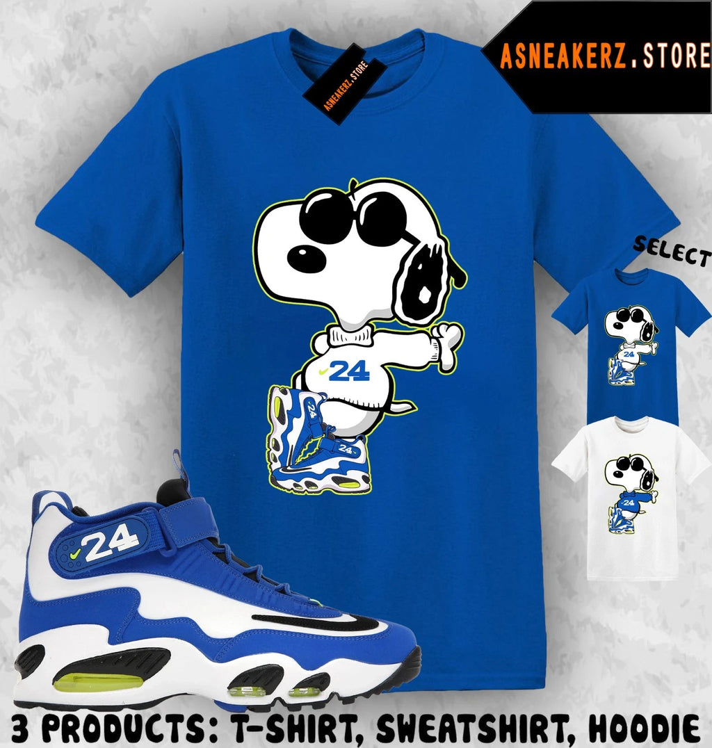 Shirt To Match Air Griffey Max 1 Varsity Royal Sneaker Matching Joe Cool T-Shirt