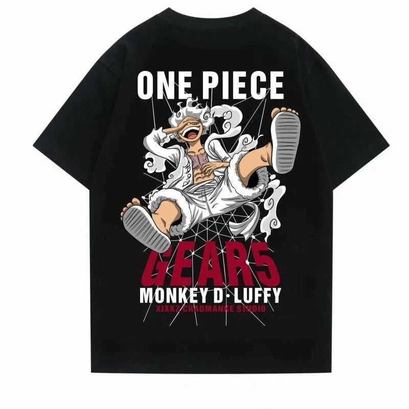 One Piece Luffy Cosplay Anime Manga T-Shirt Tee Undershirt Cotton
