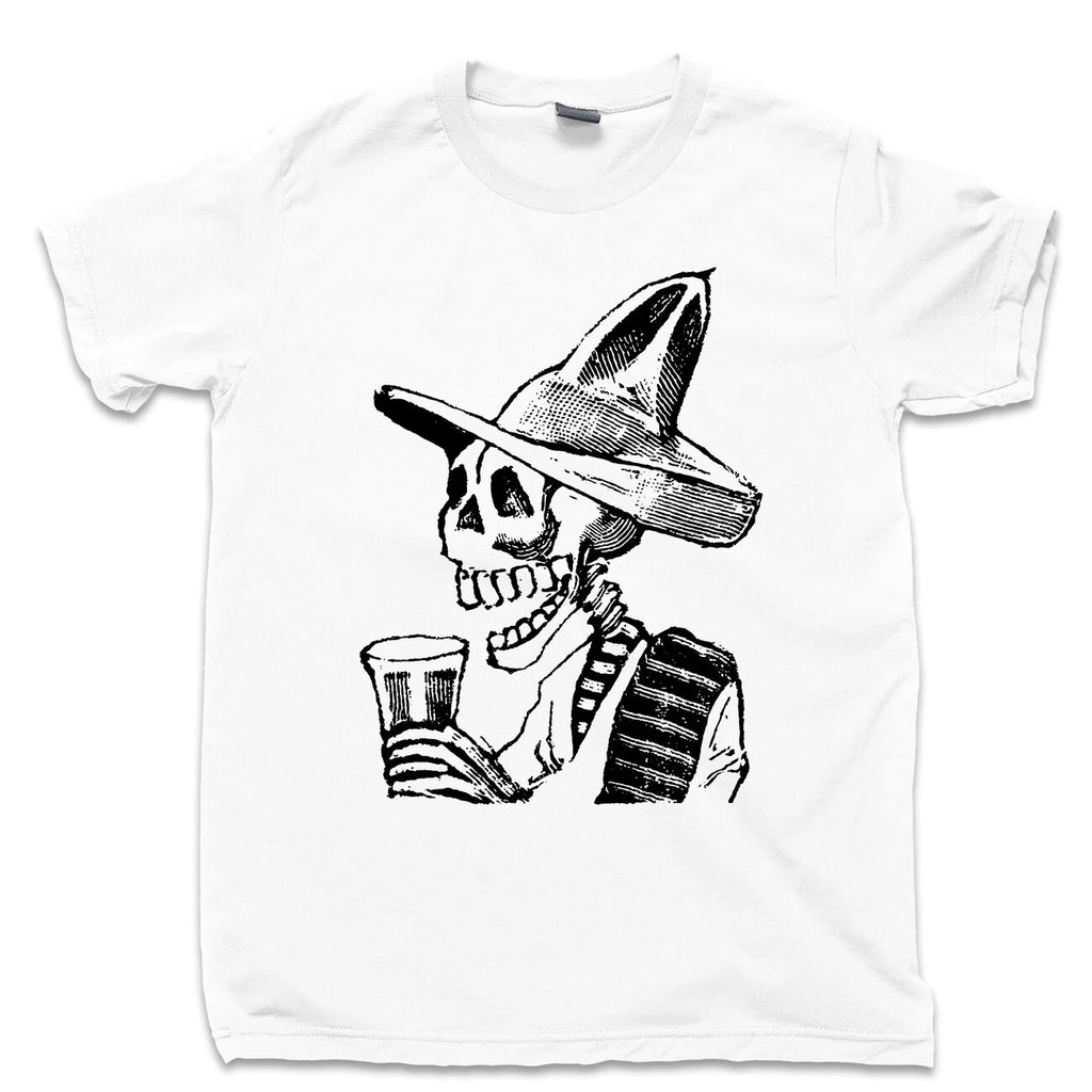 Jose Guadalupe Posada T Shirt Artist Mariachi Day Of Dead Mexican Revolution Tee