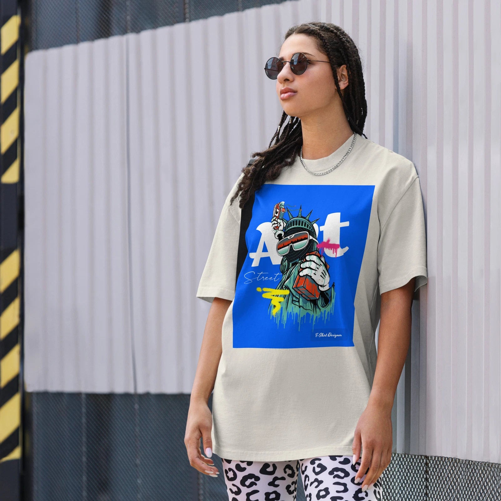 Oversized faded t-shirt