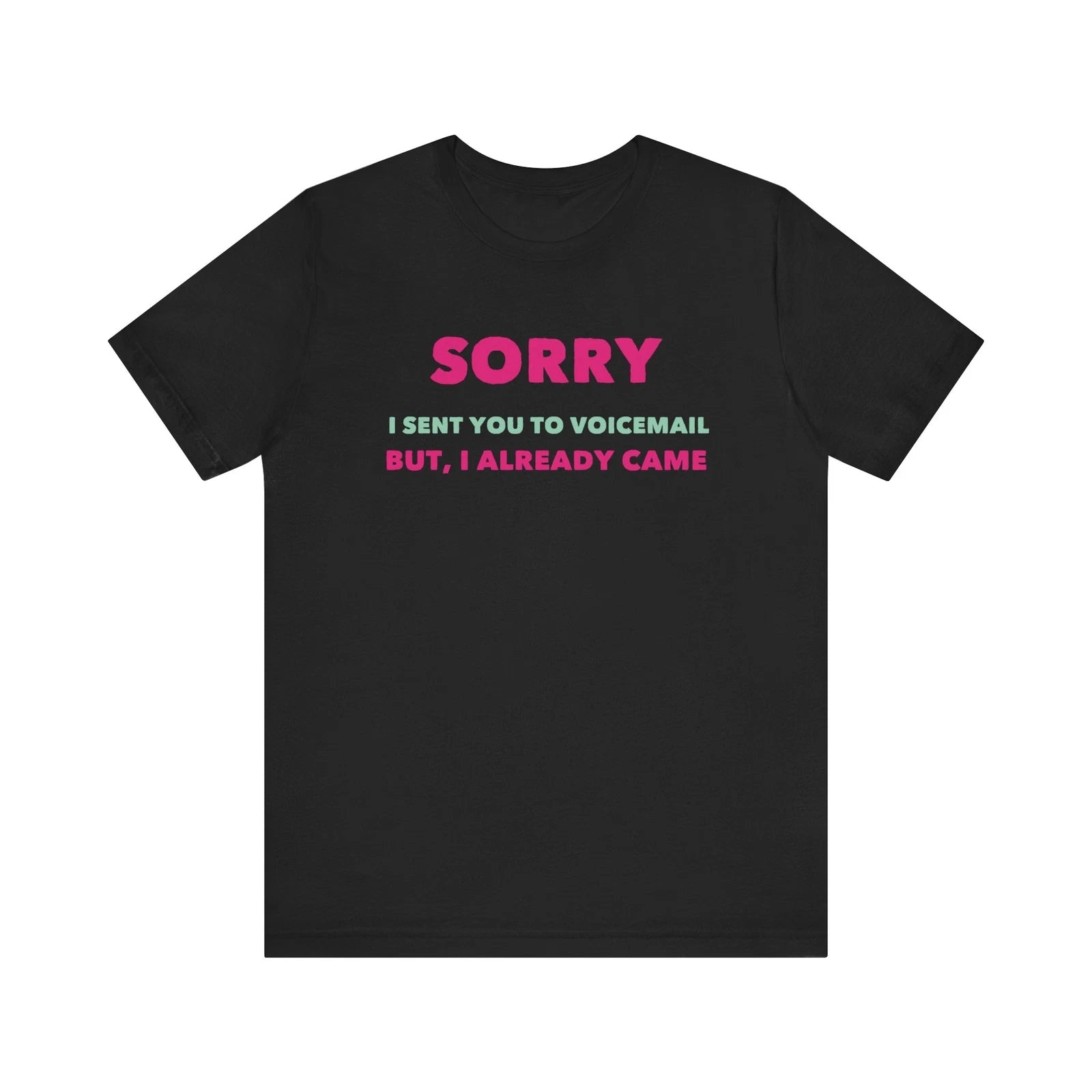 Funny Voicemail Unisex Jersey Tee