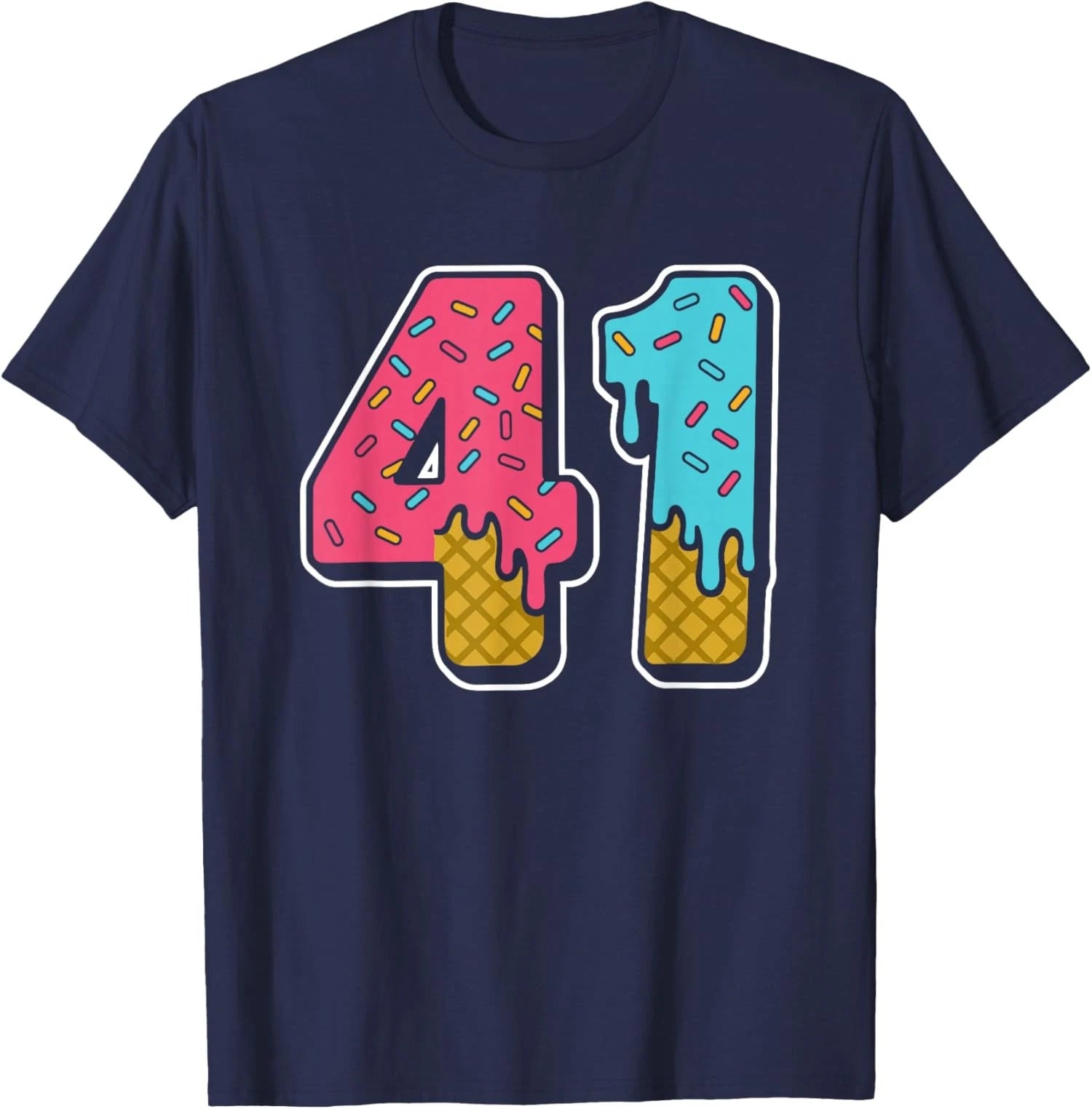 Cream Drip Meme Forty One Design Funny Meme Unisex T-Shirt
