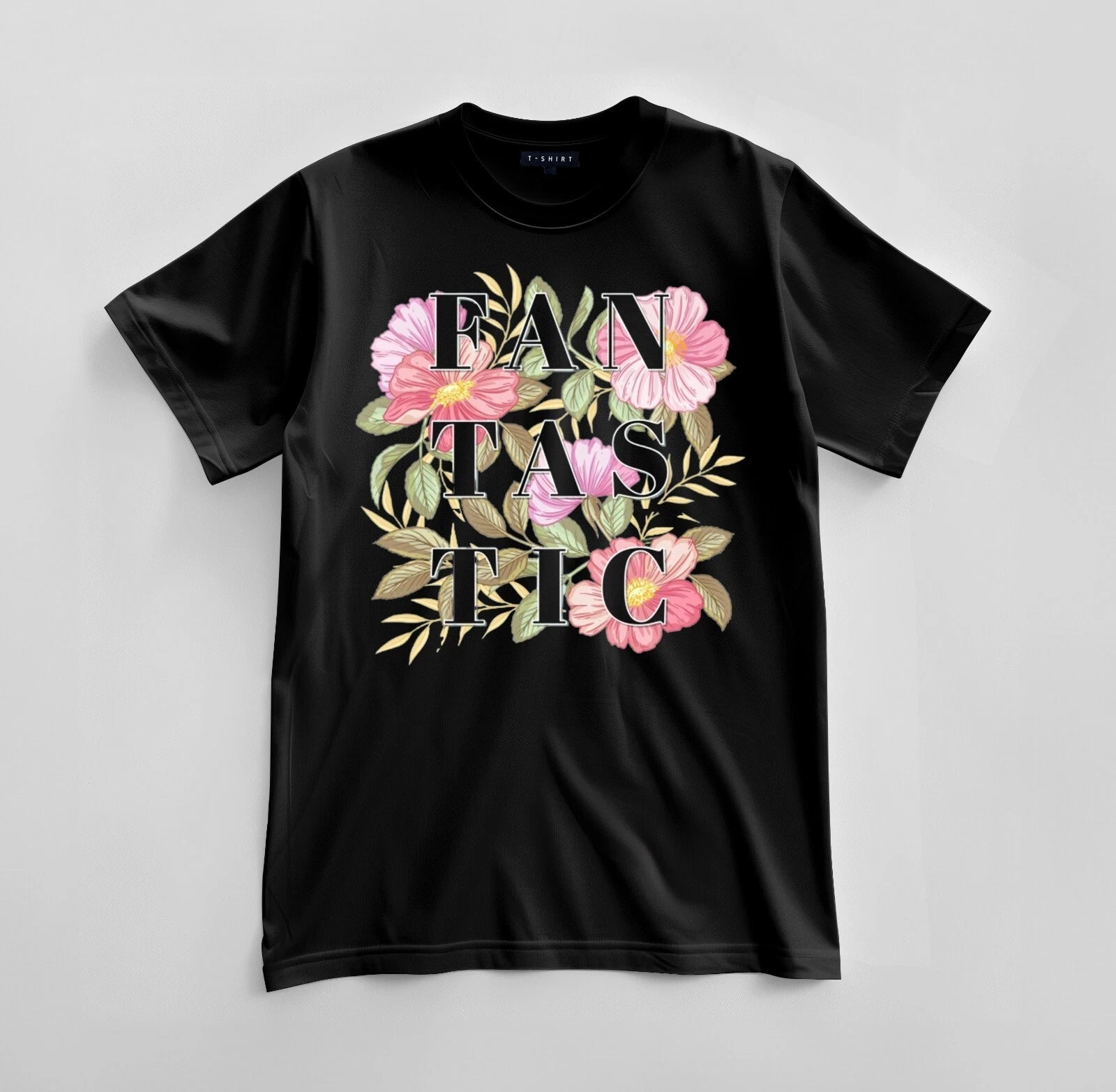 Custom Fantastic Graphic T-shirt Design Unisex Jersey Short Sleeve Tee