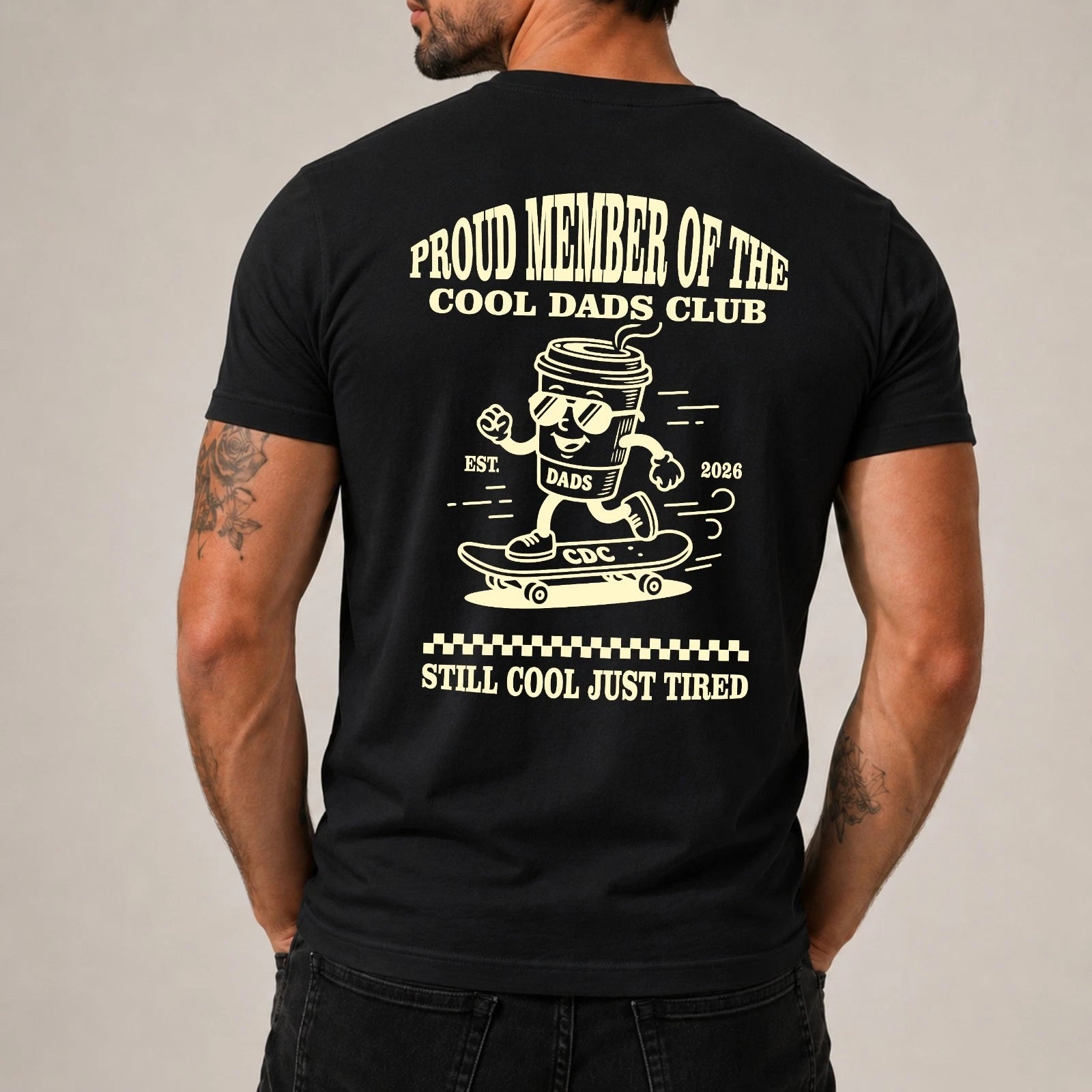 Cool Dads Club TShirt Dad Coffee Shirt Still Cool Just Tired Tee Dad Graphic Tee
