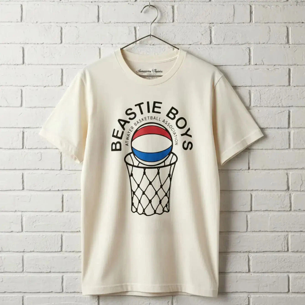 Beastie Boys Atawater Basketball Men's T Shirt New York City NYC 90s rap