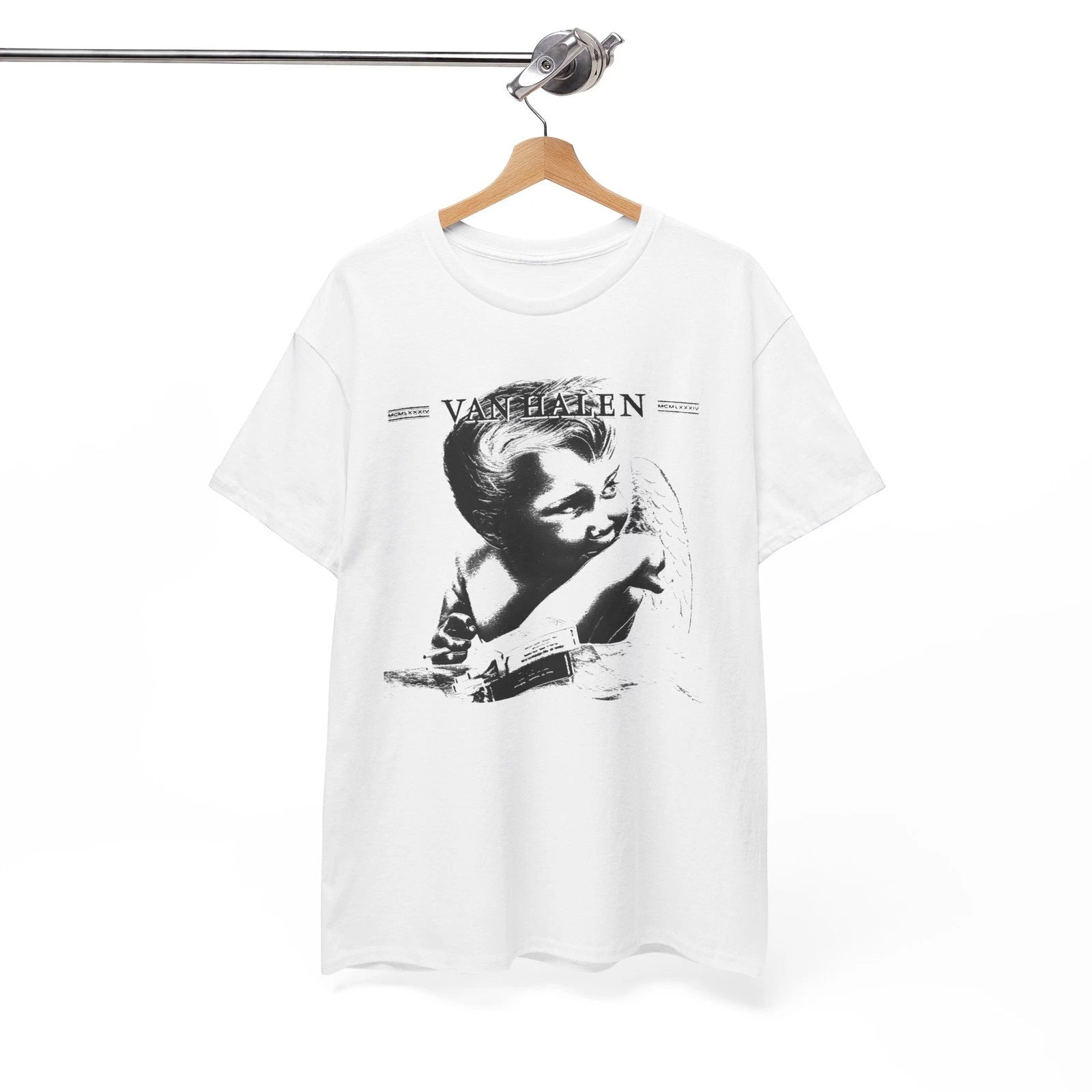 Van Halen T-Shirt, Vintage 80s Music Tee, New 1984 VAN HALEN Unisex Shirt