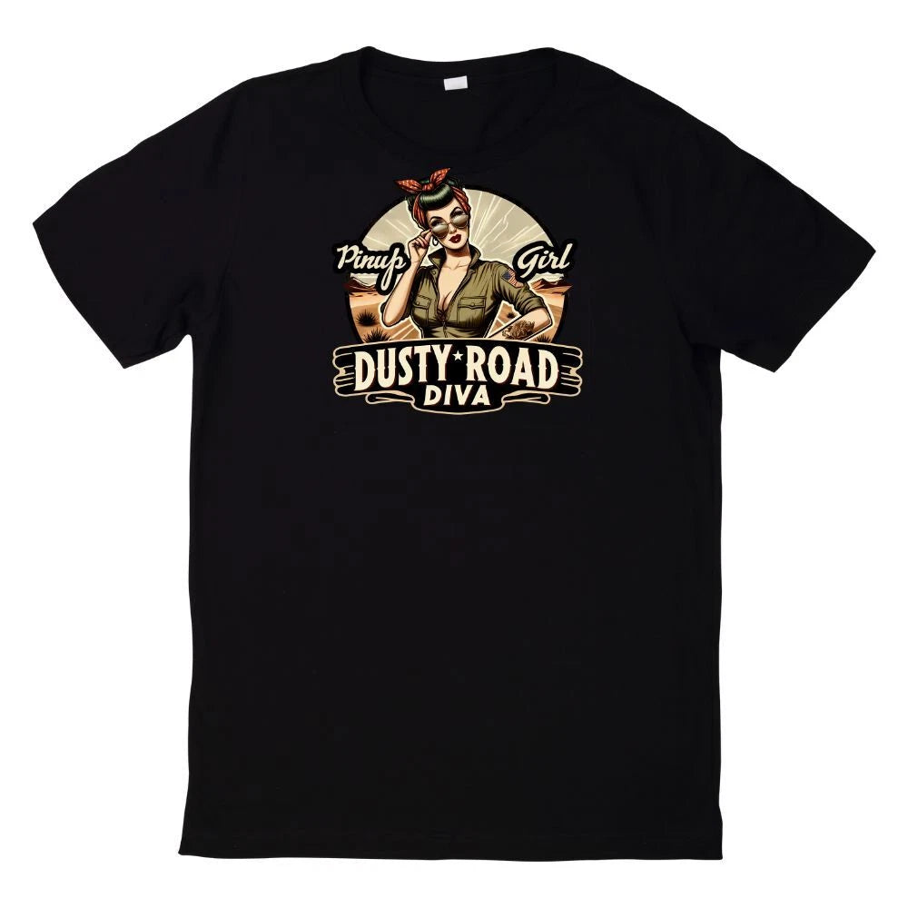 Retro Pin Up Girl T Shirt
