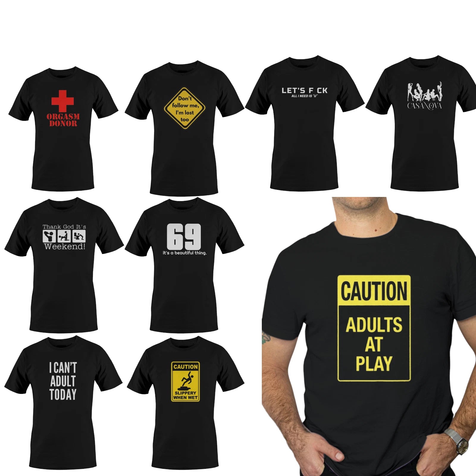 T-Shirts Black Mens Funny joke birthday novelty t shirts tee shirt Father adult