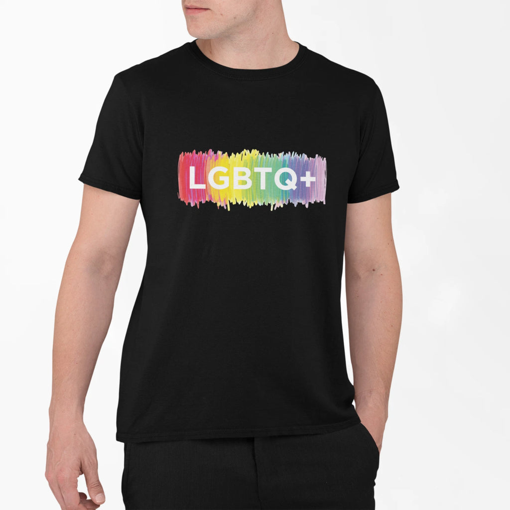 LGBTQ Plus Pride Love Is Love Trendy Printed Cotton Men's Unisex T-shirt Top Tee