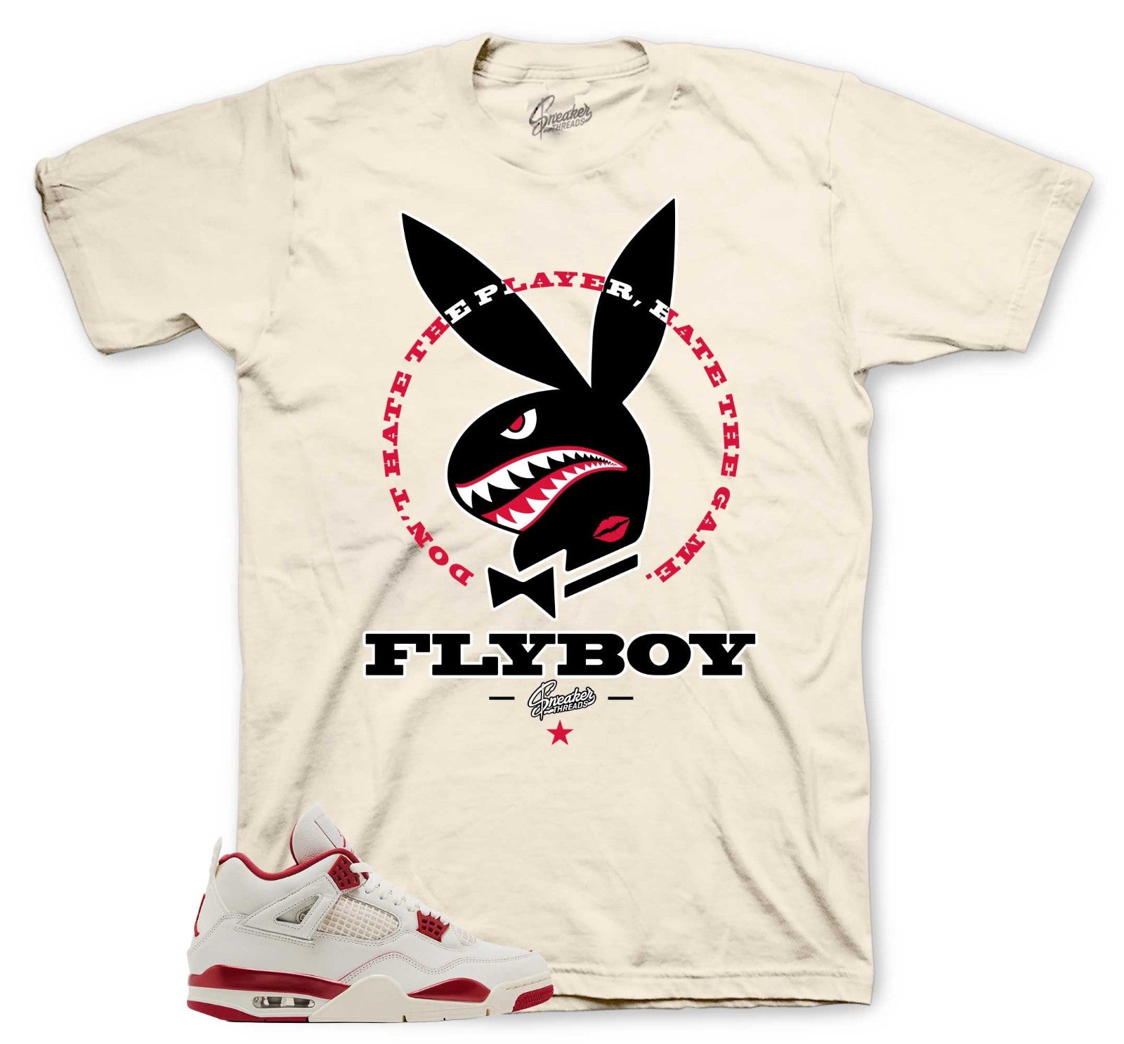 Shirts To Match Jordan 4 Valentines Day - Fly Sneaker  Tees