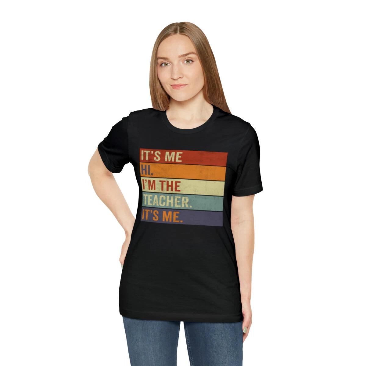It's Me Hi I'm The Teacher It's Me Shirt, Teacher Shirt, I'm The Teacher Shirt