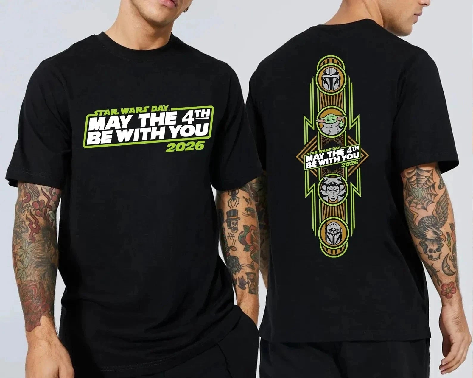 Star Wars Day 2026 May The 4th Be With You T-Shirt, Disney World Hollywood