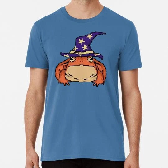 Tomato Frog Wizard Pixel Art Size S to 5XL Made in the USA T-Shirt