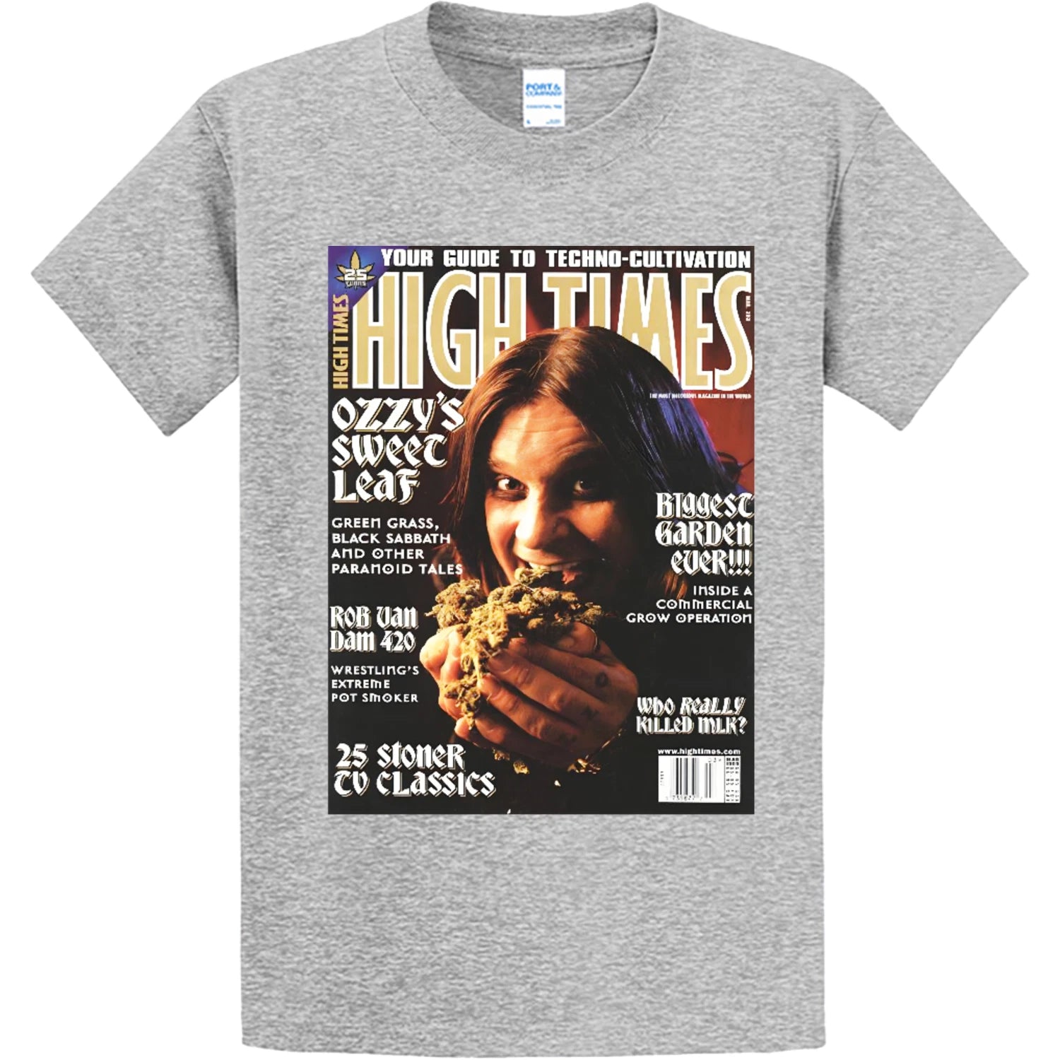 NEW Art Society POP CULTURE MAGAZINE VOL. 1 ASH GREY Tee Shirt S-4XL MADE IN USA