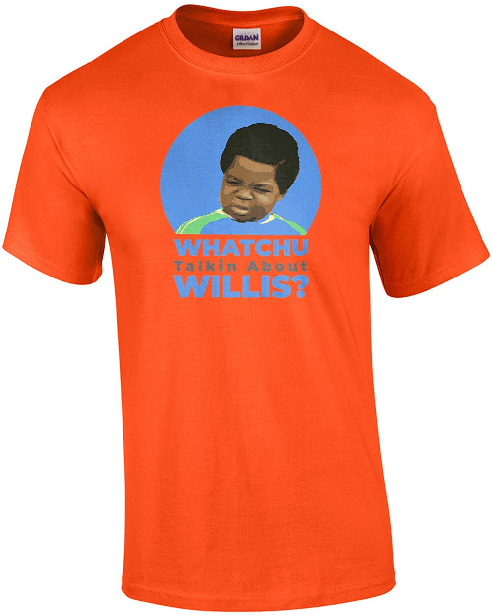 Whatchu talkin about Willis - Diff'rent Strokes - 80's T-Shirt