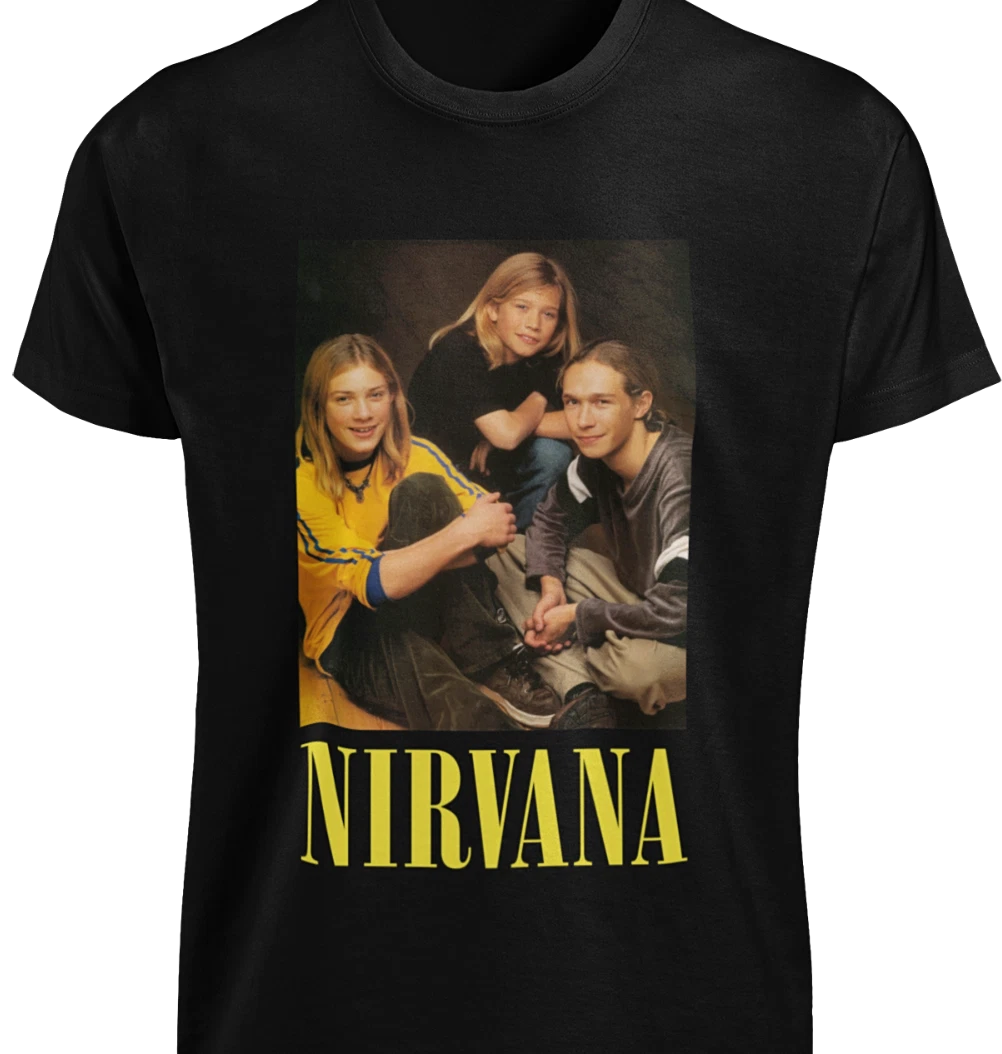 Hanson Nirvana T-Shirt Retro Funny Vintage Hanson Brother Inspired TEE Joke MEME