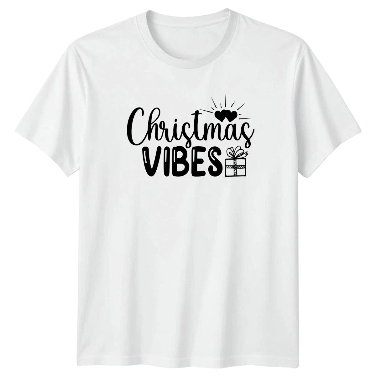 Christmas Vibes T-Shirt Christmas Aesthetic Seasonal Holidays Gift