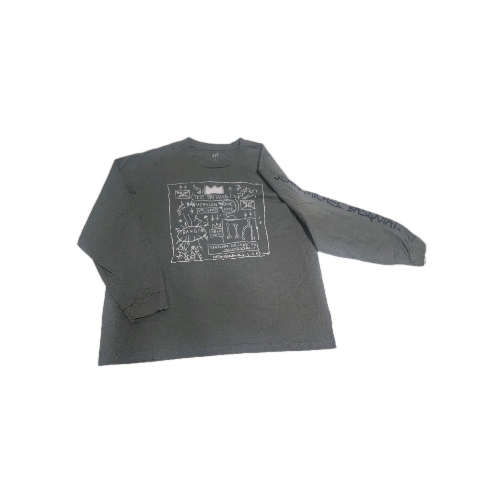 Jean Michael Basquiat Long Sleeve  Shirt Xl Underground Artist