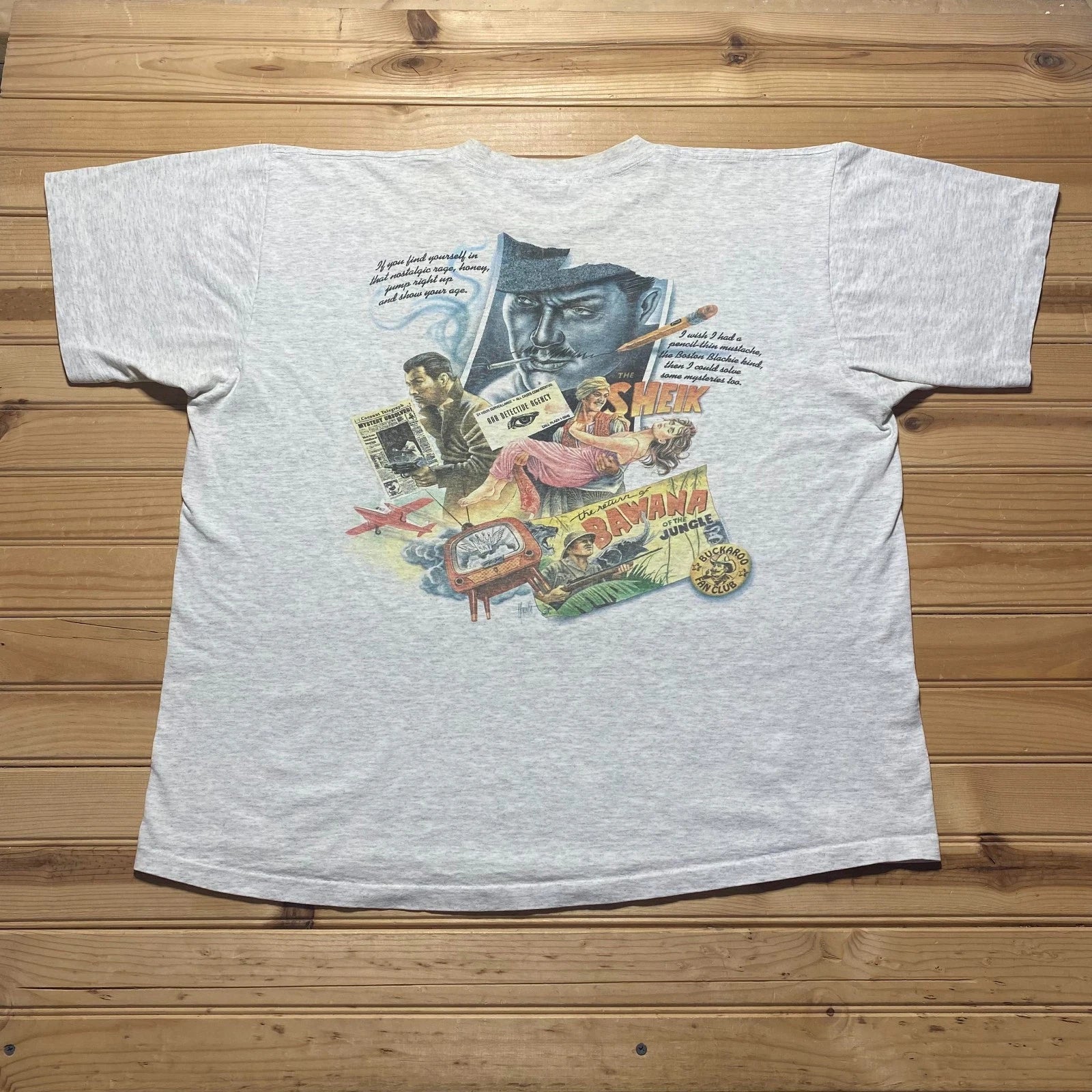 Vintage 90s A Little Dab'll Do Ya Pop Culture Music Promo Graphic T-Shirt - 2XL