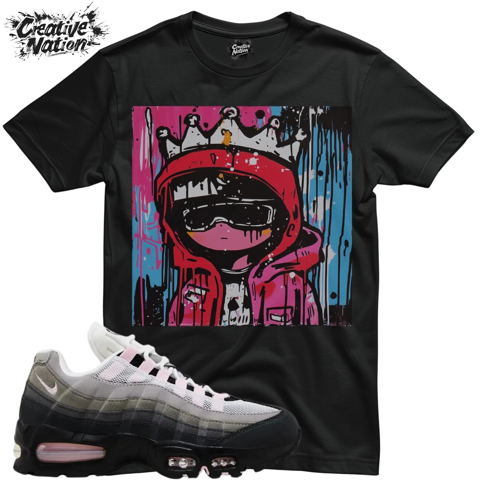 Shirt To Match Air Max 95 OG Pink Foam Unisex Tee Sneaker Shirt Cool Shirt