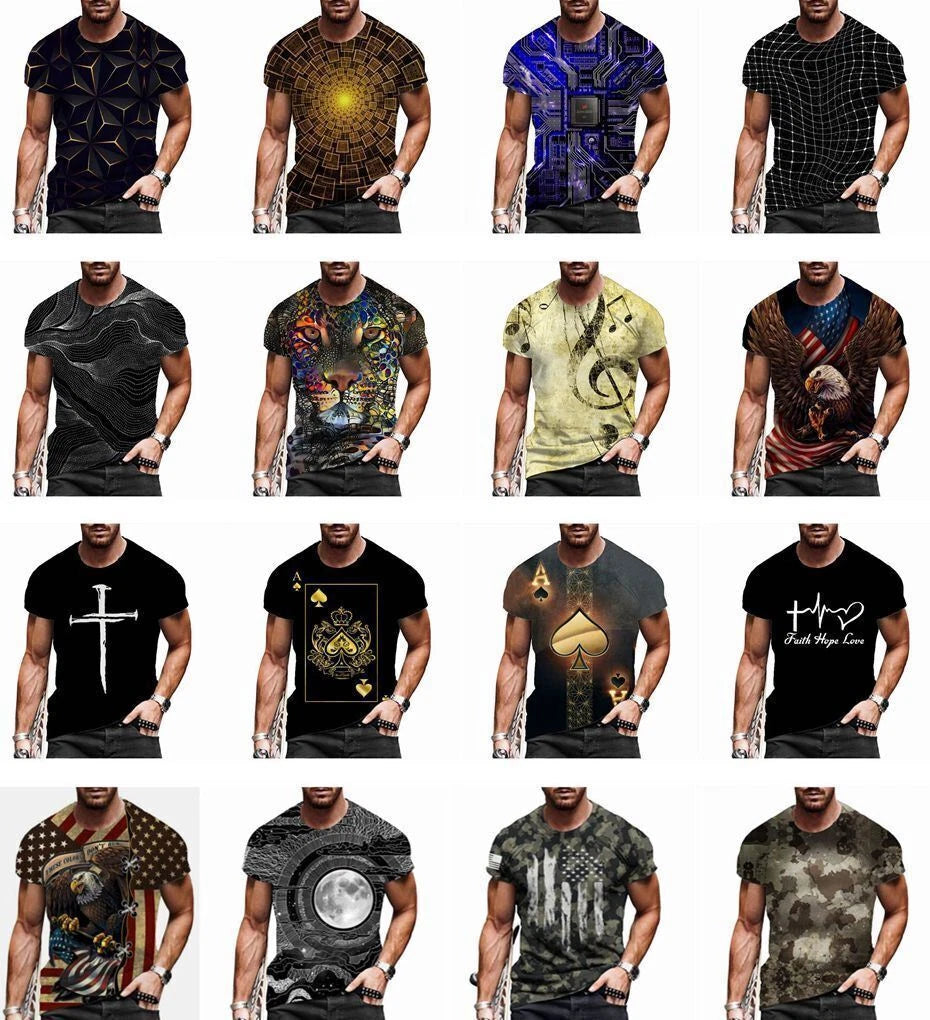 T Shirt Men Streetwear Black Short Sleeve Casual Novelty T-Shirts Tee Silky Soft