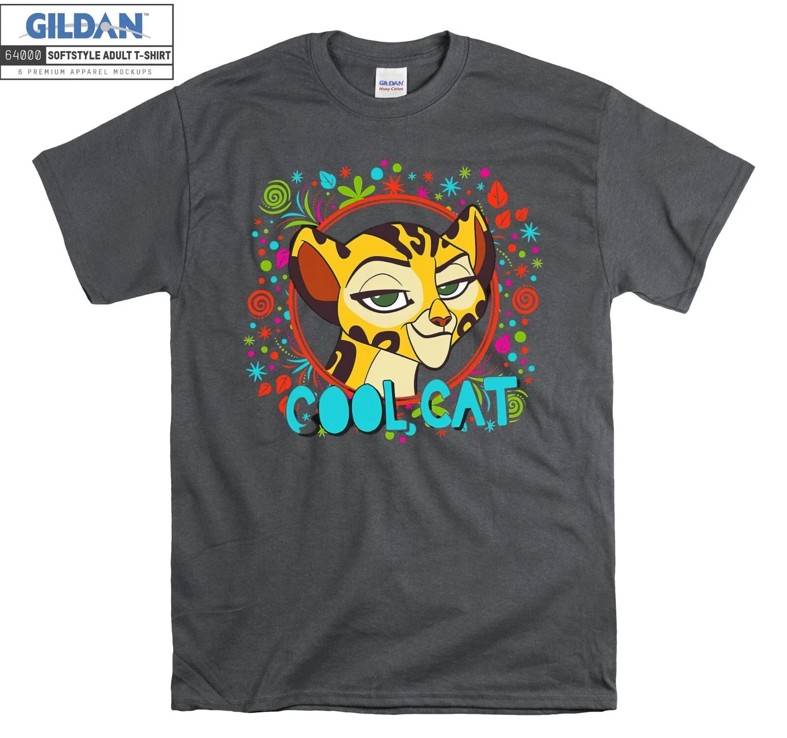 Disney The Lion Guard Cool Cat Fuli Disneyl Hoodie Tshirt Men Women Unisex AB587
