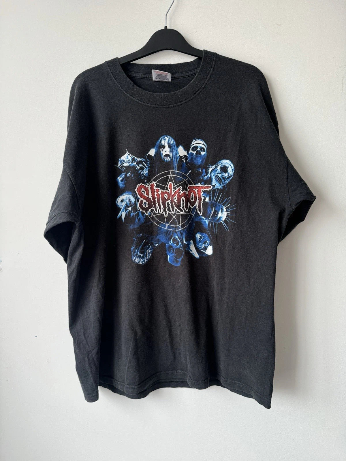 Vintage Slipknot 2002 Men’s XL Long Sleeve T Shirt Y2K Heavy Metal Band Tee 00s
