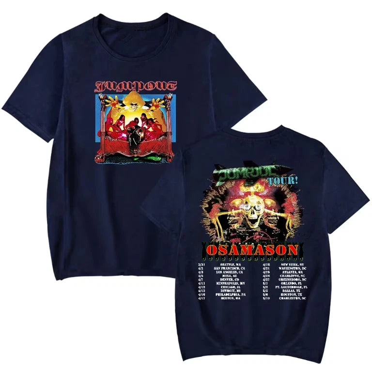 OsamaSon Jump Out Tour 2025 Merch Tee Graphic Streetwear T-Shirt Mens S-5XL