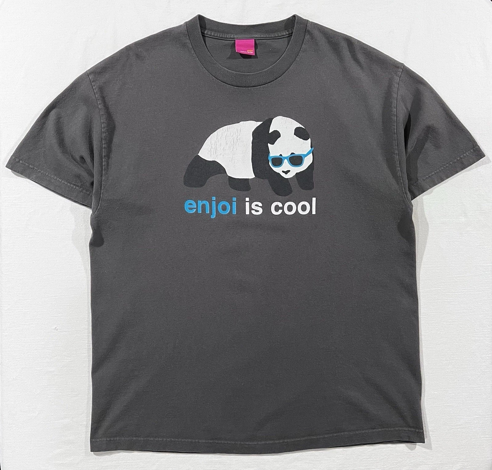 Vintage 90s 2000s Y2k Enjoi Is Cool Panda T Shirt Sz XL Skate Streetwear