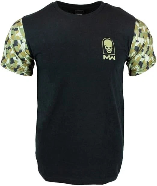 Call of Duty Modern Warfare Skull T-Shirts M (UK/EU) S (US) Black New