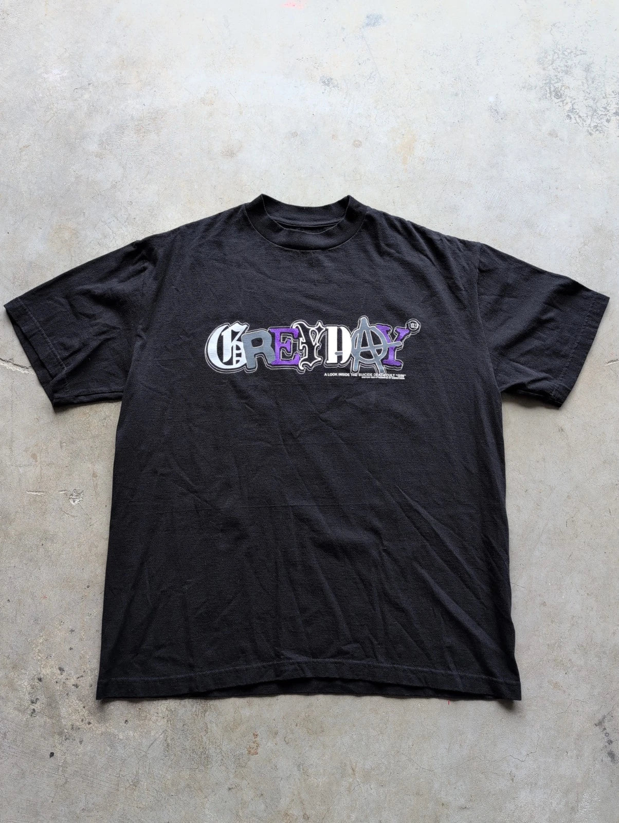 2023 SuicideBoys Grey Day Tour Shirt Size XL Black G59
