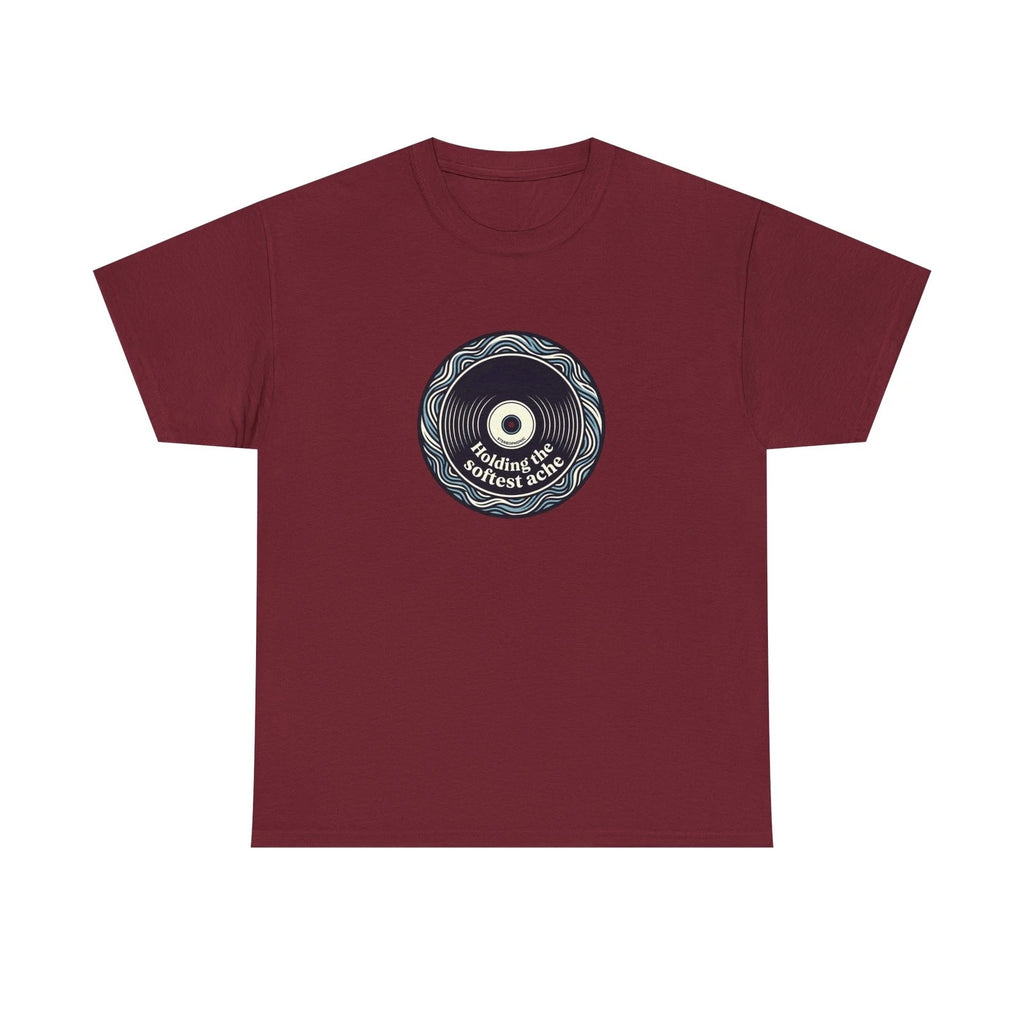 Holding The Softest Ache T-shirt Vinyl Graphic Tee Retro Indie Aesthetic Music