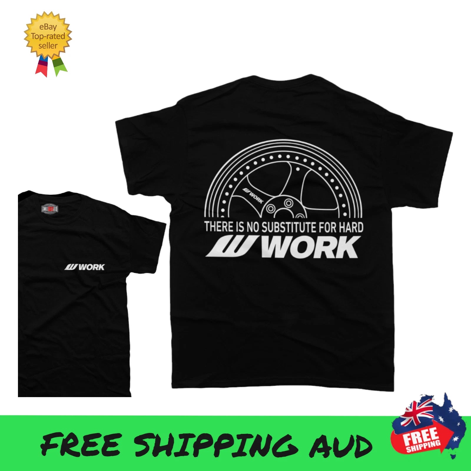 Work Wheel Miester S1 3P T-Shirt unisex Car ENTHUSIAST Drifting Drag JDM