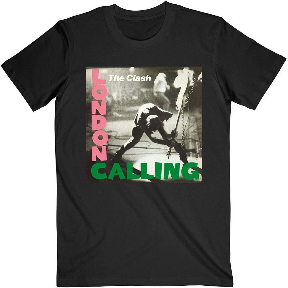 OFFICIAL LICENSED - THE CLASH - LONDON CALLING T SHIRT - ROCK PUNK STRUMMER