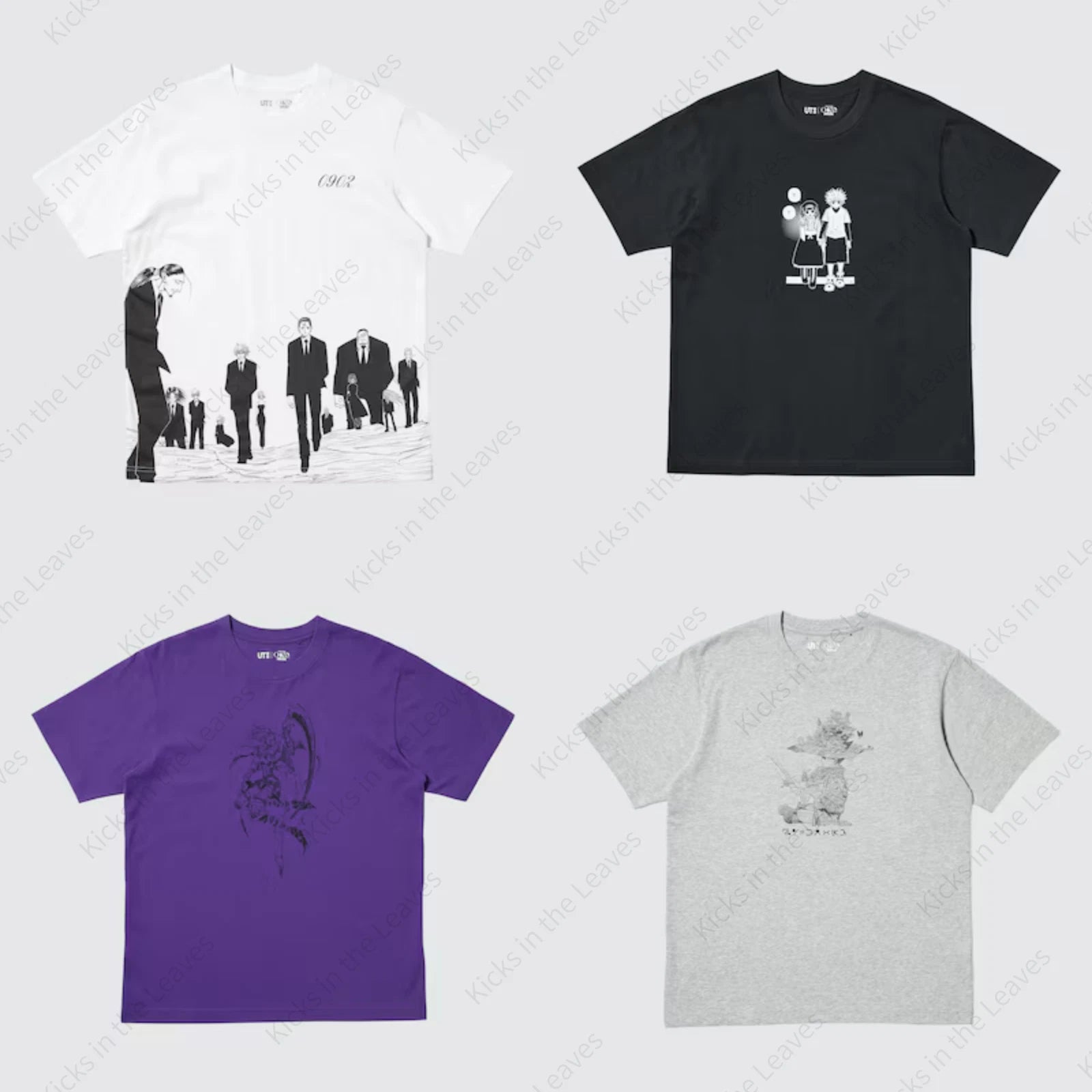 HUNTER × HUNTER Uniqlo UT Shueisha 100th T-Shirt XS-4XL 4 Colors Unisex NWT
