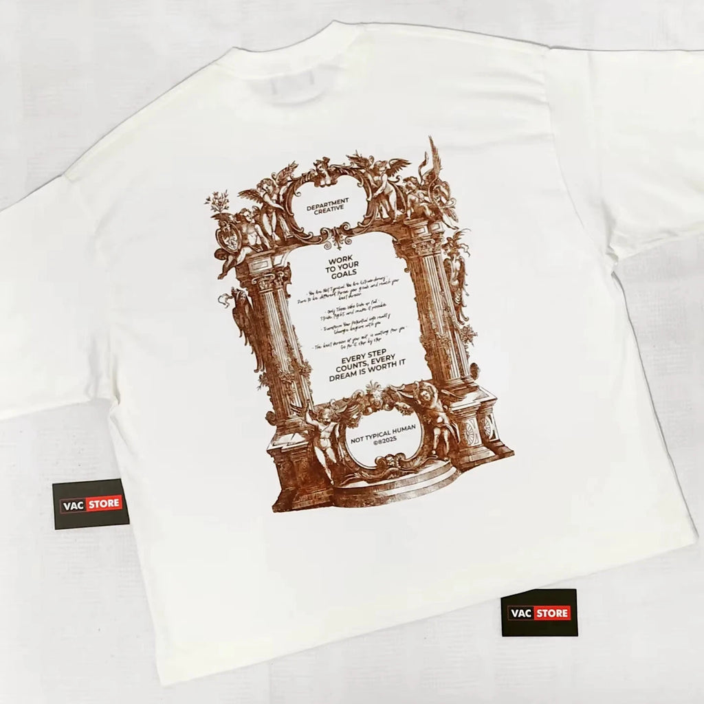 Cotton Y2K Gothic Graphic T Shirt Men Grunge Streetwear Unisex Tee abstract