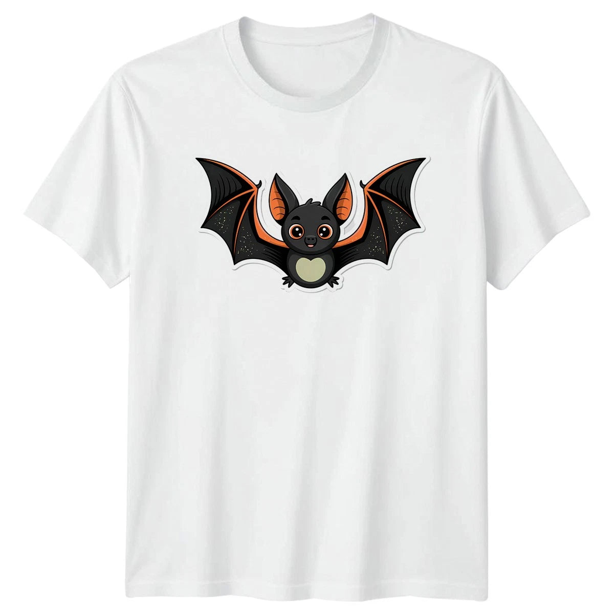 Cute Cartoon Bat T-Shirt Halloween Gift For Him And Her