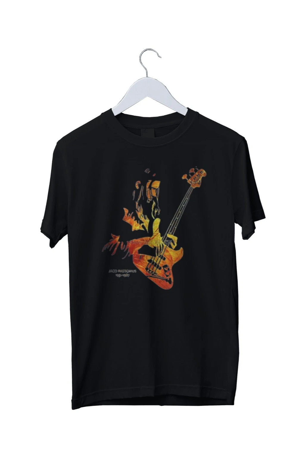 Jaco Pastorius In Memoriam Guitar Graphic Unisex T-Shirt S M L XL 2 3 4 XL