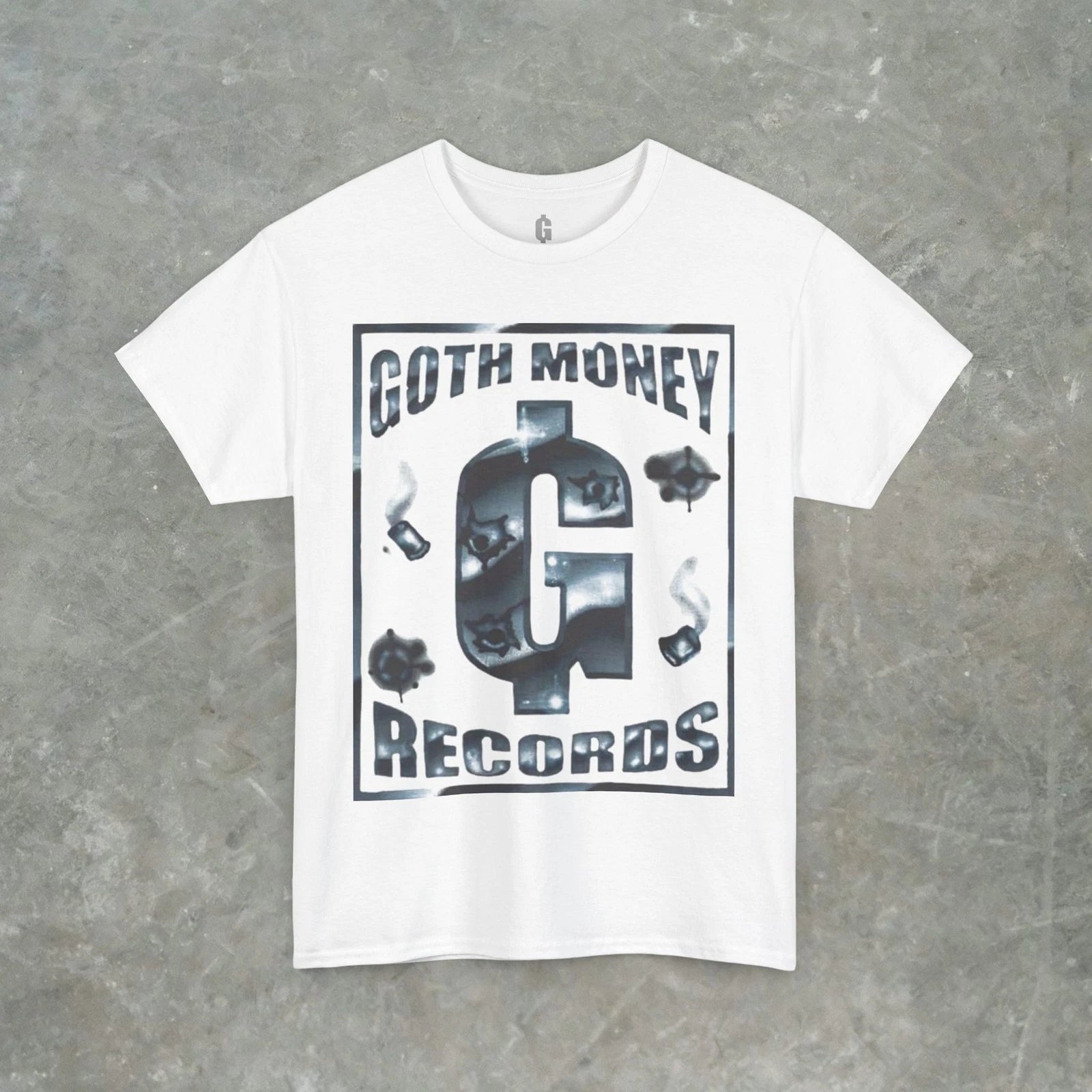 Goth Money Records Tee, Black Kray aka Sickboyrari