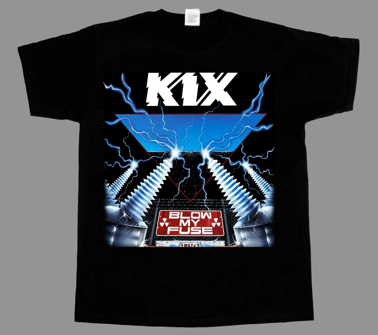 KIX - Blow My Fuse - Shirt - '80s Hard Rock Metal Tee