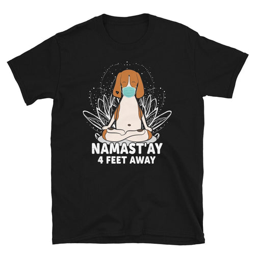 4 Feet Away Sassy Sarcastic Yoga Joke