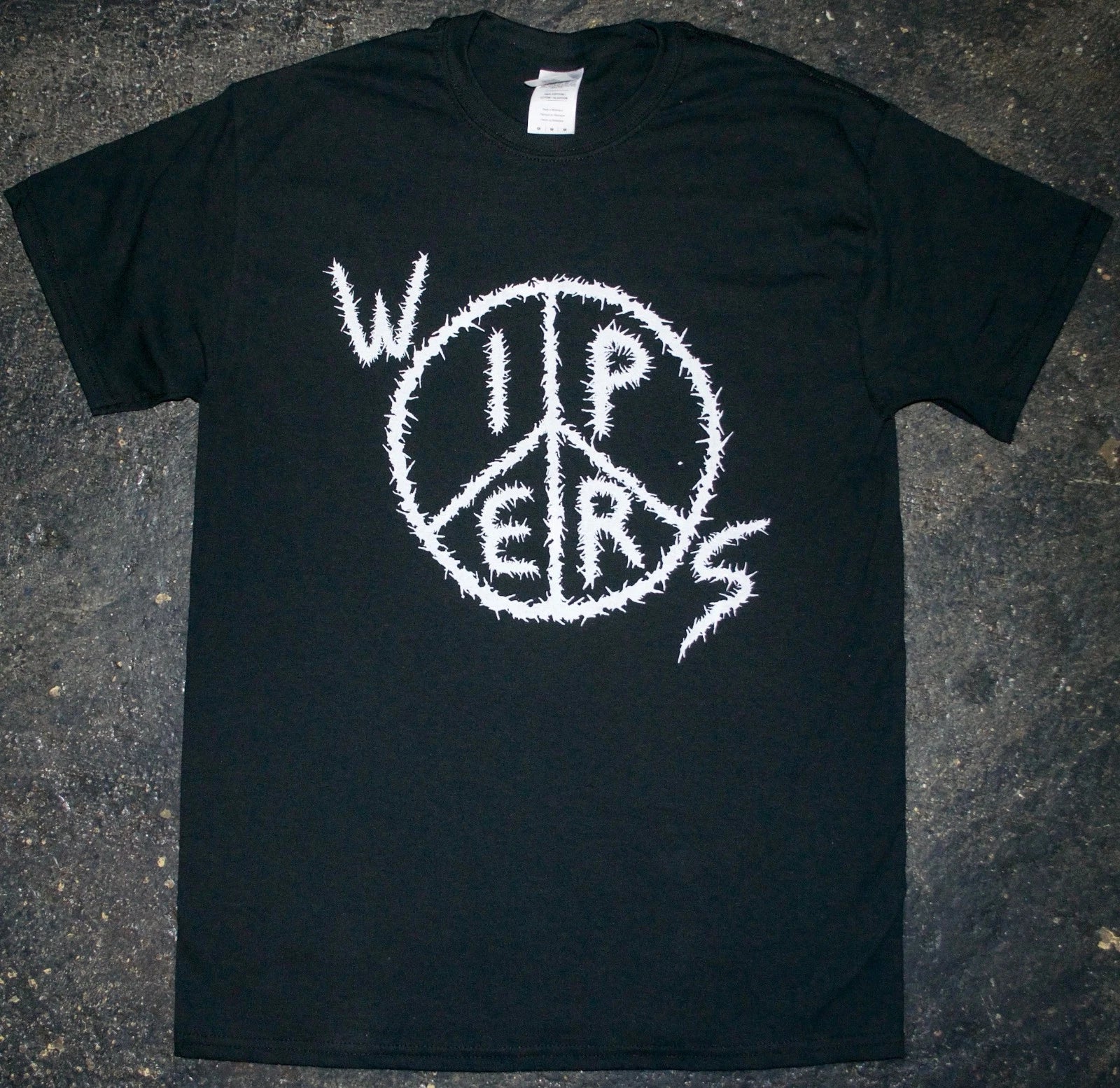 Wipers - 'Peace Logo' T-Shirt (punk kbd nirvana grunge dead moon sage burma)