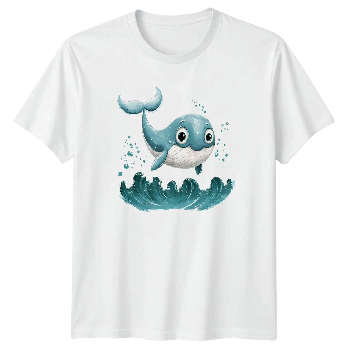Cute Whale T-Shirt Ocean Life Gift For Him And Her