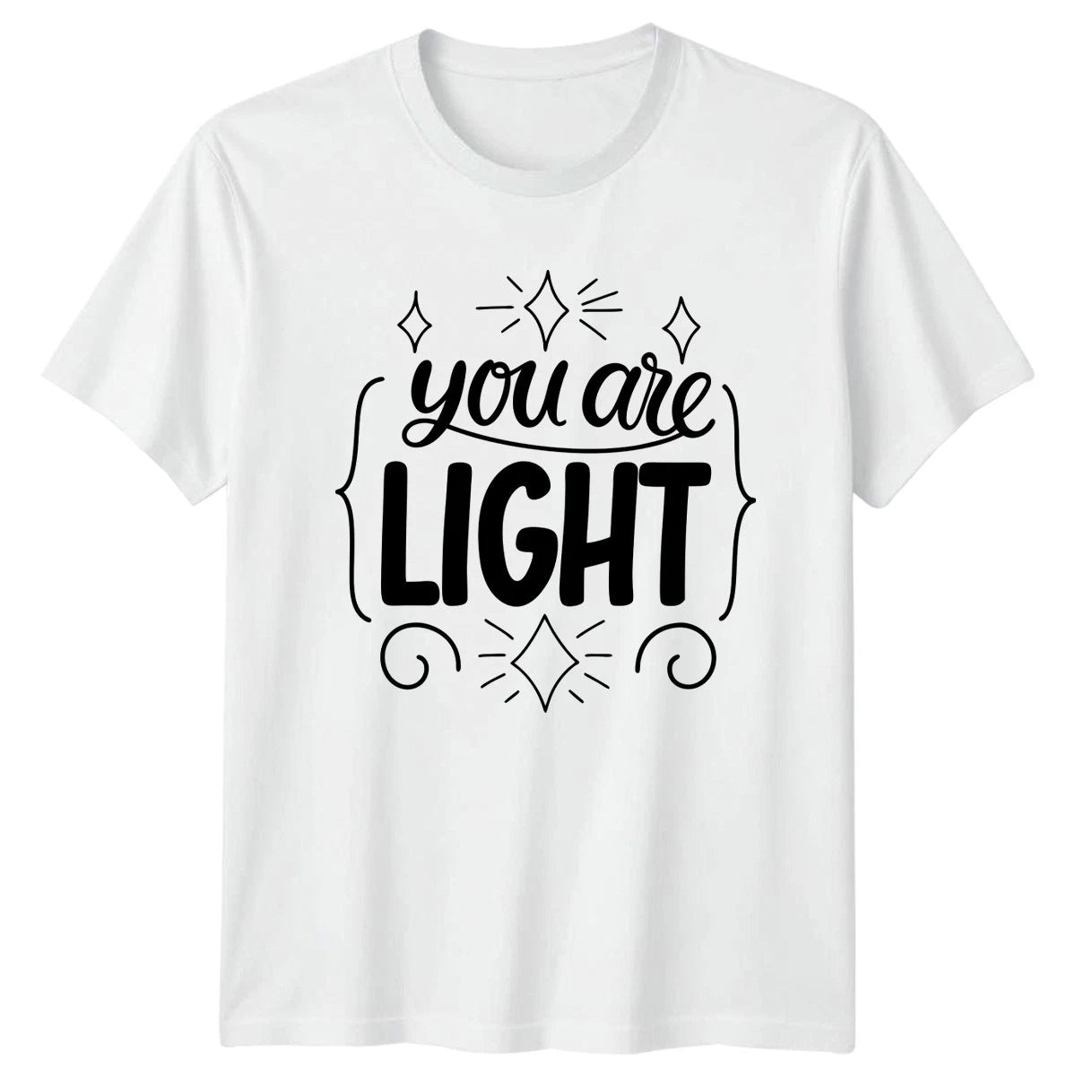 You Are Light T-Shirt Boho Inspirational Gift For Him And Her