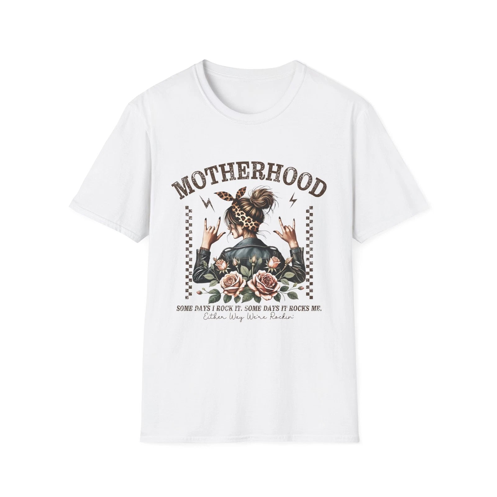 Woman’s Funny Motherhood T-Shirt, Mom Life Tee, Humor Parenting Shirt, Sarcastic