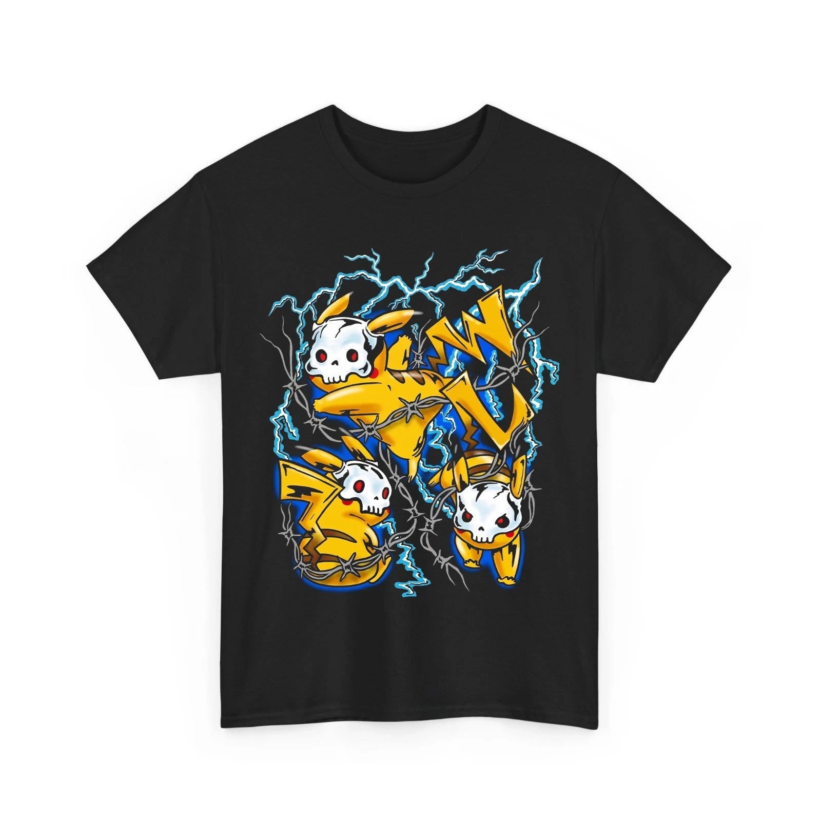 Electric Skull Monster Streetwear Tee