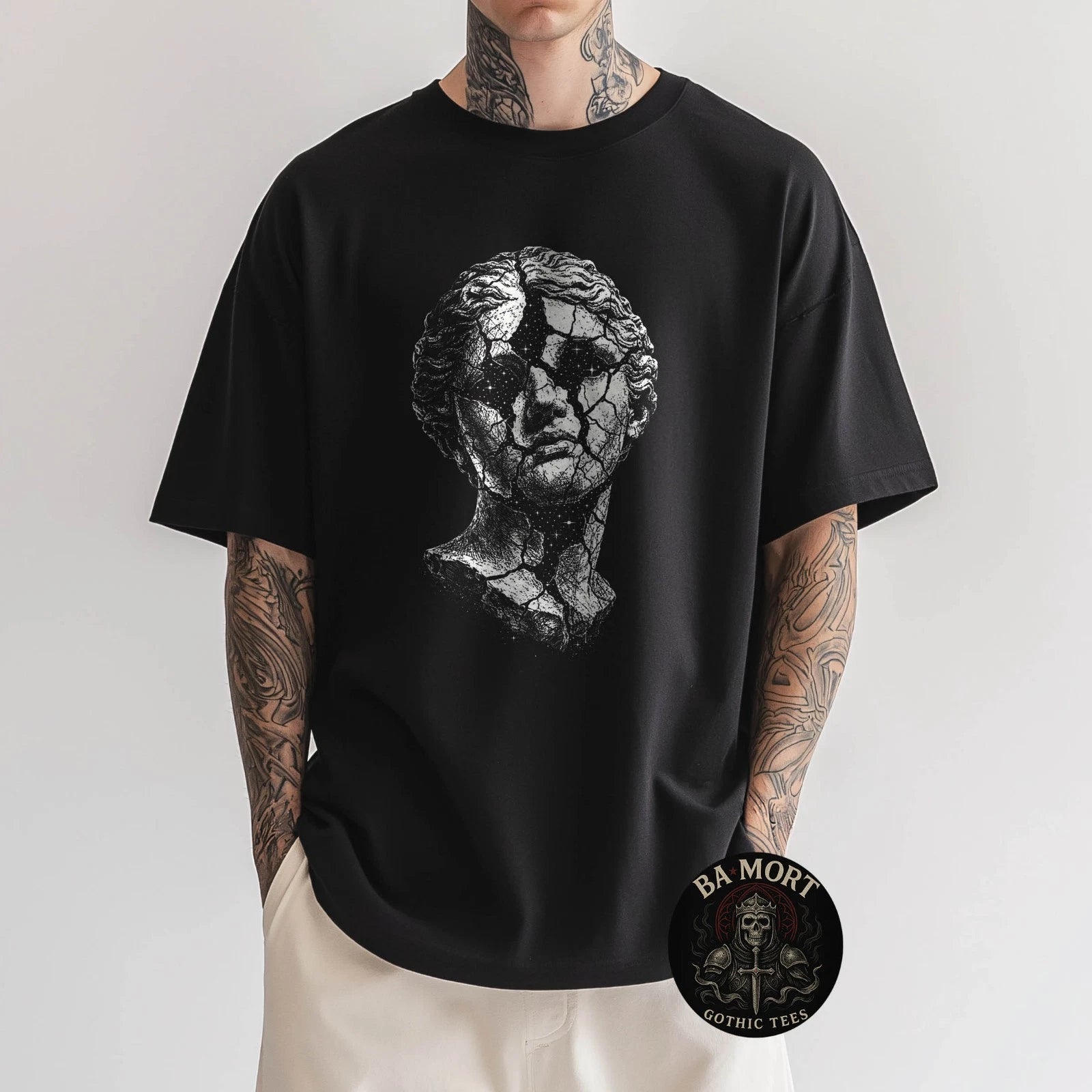 Statue Greek Roman Ethereal Grunge Y2K Alt Goth Aesthetic T-Shirt