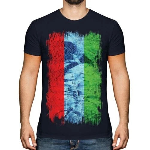 Karelia Grunge Flag Men's T-Shirt Jersey