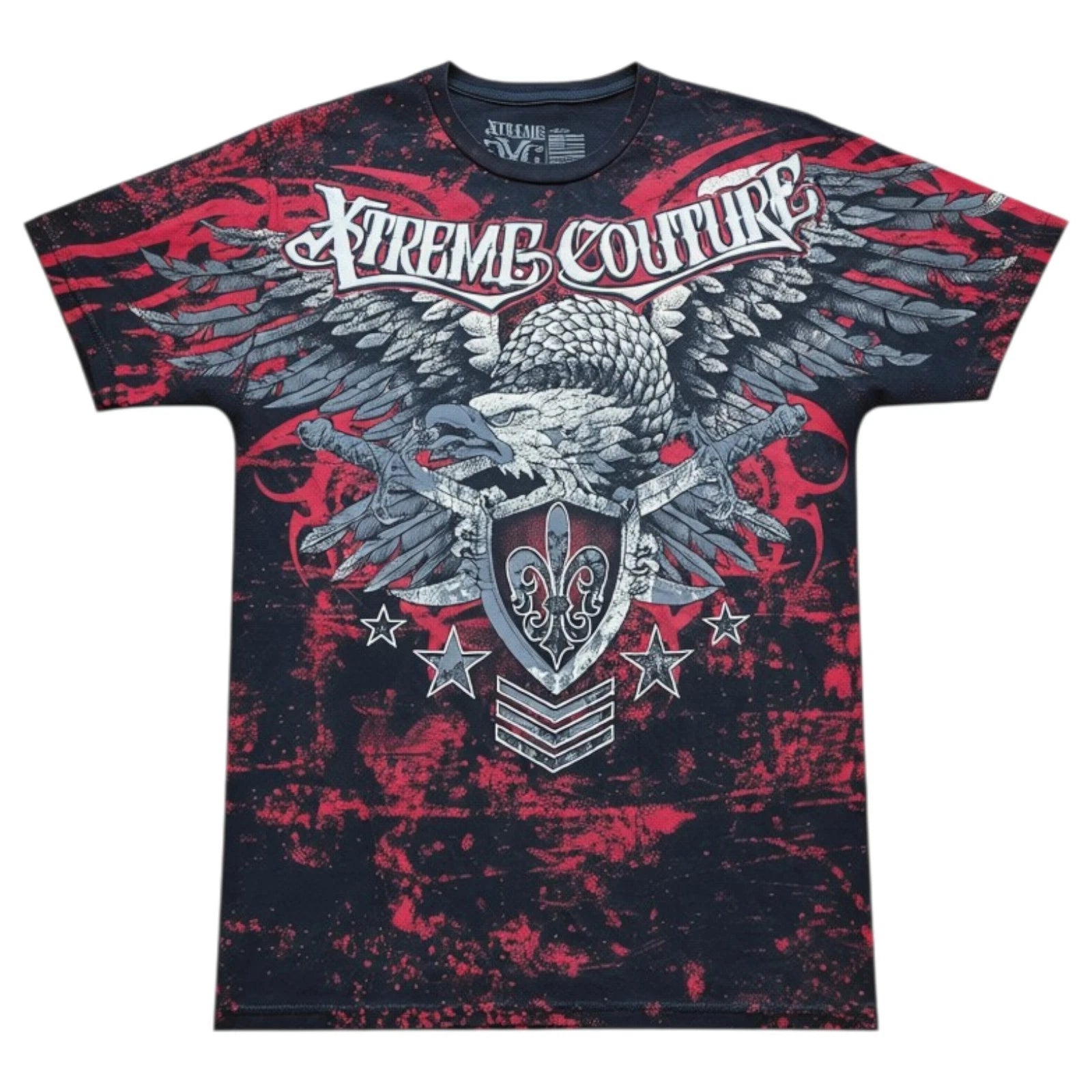 Xtreme Couture by Affliction Men's Normandy Eagle MMA Biker Tattoo T-Shirt L-XXL