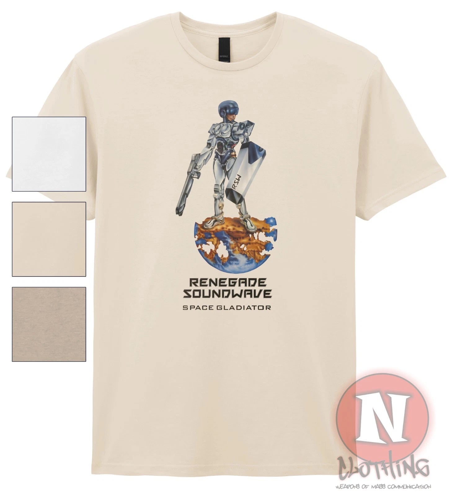 Renegade Soundwave t-shirt breakbeat dub 80's old school rave Organic Heavy tee